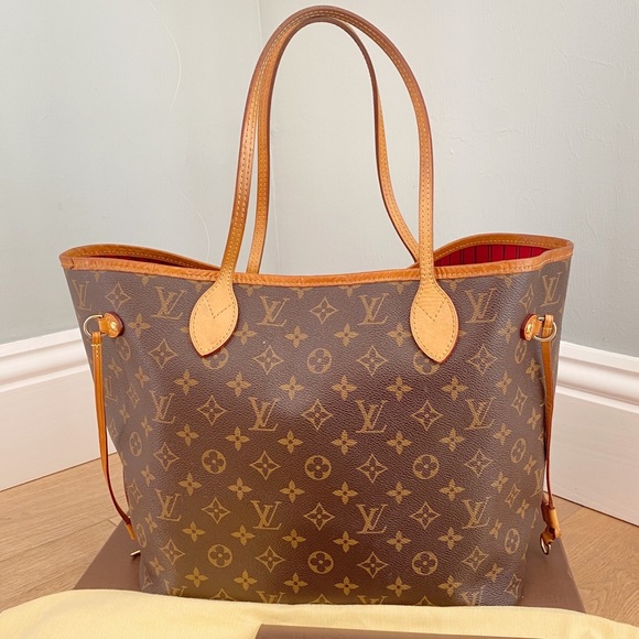 ❤️✨FULL SET✨❤️ Louis Vuitton Neverfull MM Cherry! - Picture 2 of 16